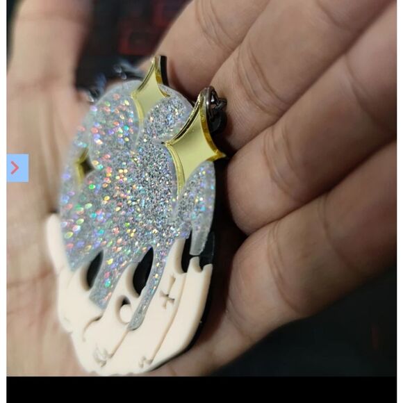 NWOT Crystal Ball Necklace - Picture 5 of 8